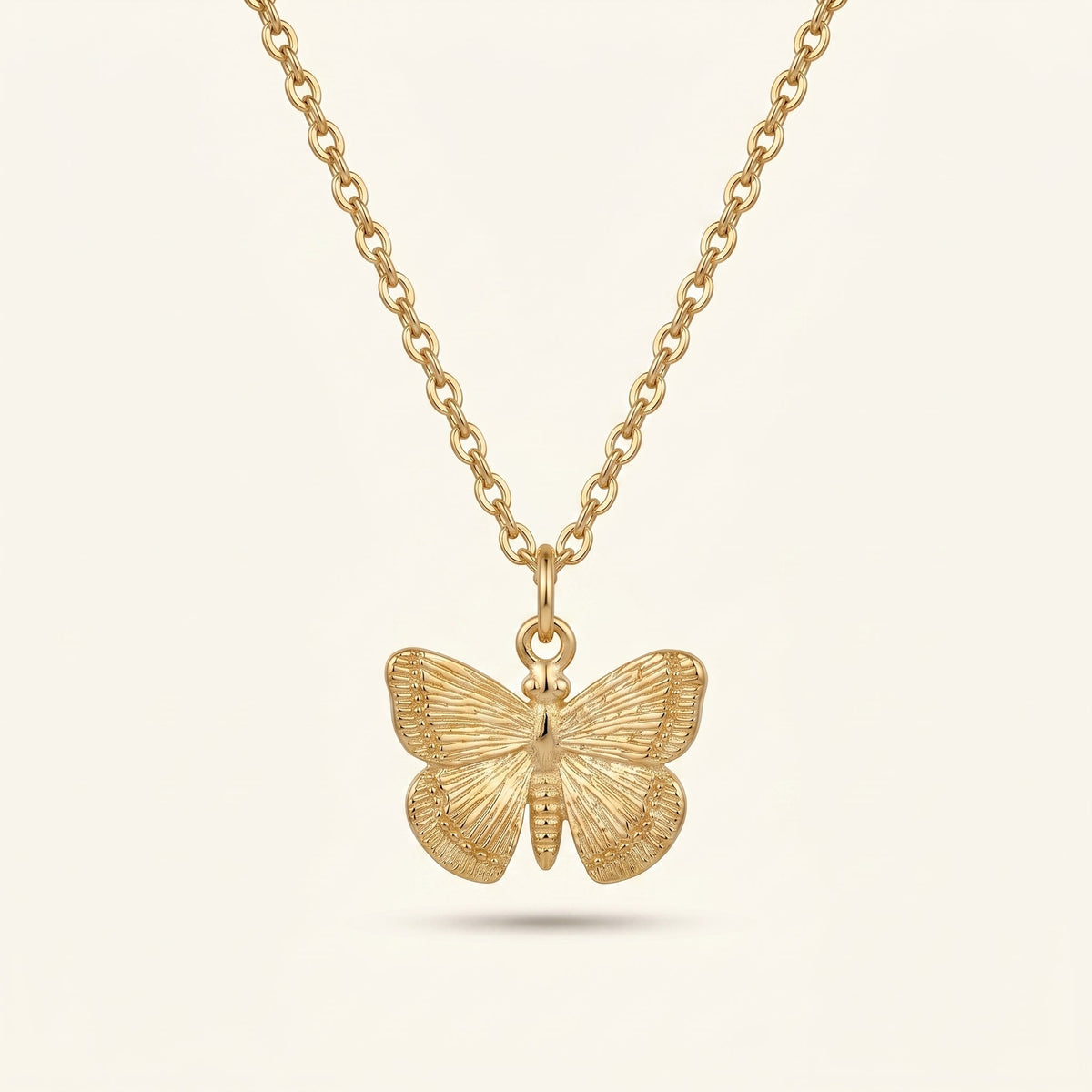 Butterfly Pendant Necklace