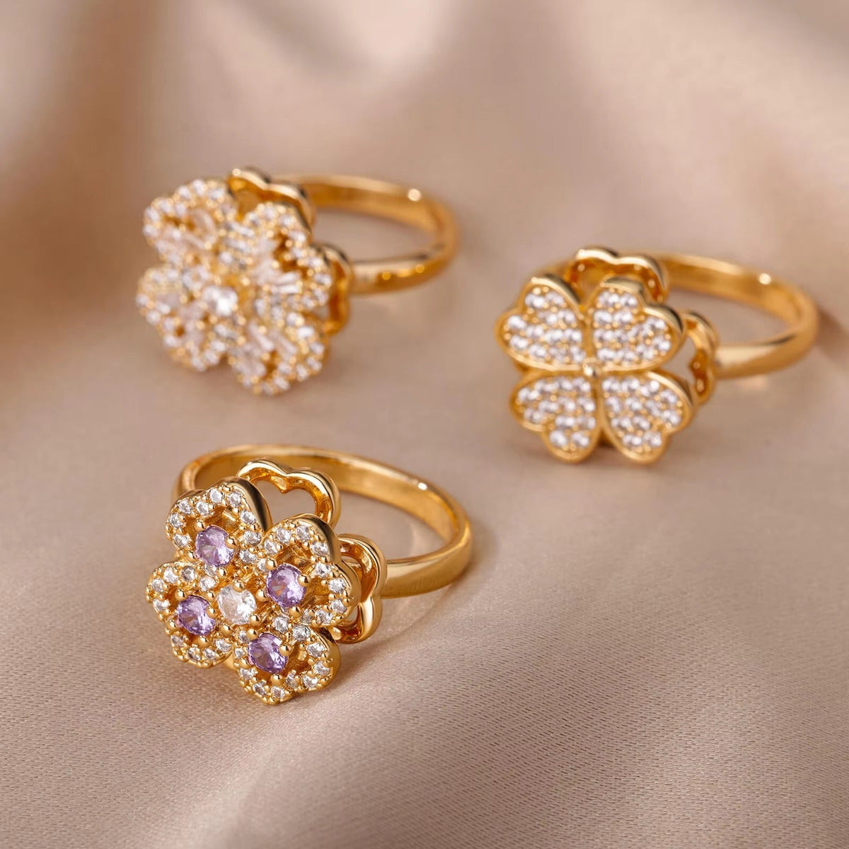 Barakah Aisha Clover Ring